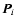 $\vec{P}_{i}$