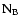 ${\rm N}_{\rm B}$