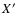 $X^{\prime}$