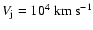 $V_{\rm j}=10^4 ~\rm {km}~\rm {s}^{-1}$