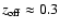 $z_{\rm off}\approx 0.3$