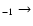 $_{-1}\rightarrow$