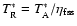 $T_{\rm R}^{*} = T_{\rm A}^{*}/\eta_{\rm fss}$