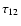 $\tau_{12}$