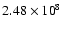 $2.48\times{10}^8$