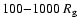 $100{-}1000 ~R_{\rm g}$