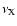 $\nu_{\rm X}$