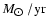 ${M}_{\hbox{$\odot$ }}/{\rm yr}$