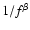 $1/f^\beta$
