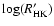 $\log(R^{\prime}_{\rm HK})$