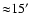${\approx }15\hbox {$^\prime $ }$