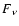 $F{\rm _\nu}$