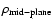 $\rho_{\rm mid-plane}$