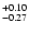 $\rm ^{+0.10}_{-0.27}$
