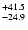 $\rm ^{+ 41.5}_{-24.9}$
