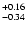 $\rm ^{+ 0.16}_{-0.34}$