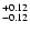 $\rm ^{+ 0.12}_{-0.12}$