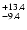 $\rm ^{+ 13.4}_{ -9.4}$