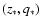 $(z_\ast, q_\ast)$