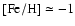 ${\rm [Fe/H]}\simeq -1$