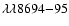 $\lambda \lambda 8694{-}95$