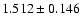 $1.512\pm0.146$