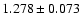 $1.278\pm0.073$