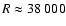 $R\approx38~000$