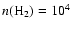 $n({\rm H}_2)=10^4$