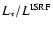 $L_\ast/L^{\rm ISRF}$