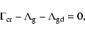 \begin{displaymath}\Gamma_{\rm cr}-\Lambda_{\rm g}-\Lambda_{\rm gd}=0,
\end{displaymath}