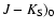 $J-K_{\rm S})_0$
