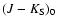 $(J-K_{\rm S})_0$