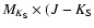 $M_{K_{\rm S}} \times (J-K_{\rm S}$