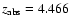 $z_{\rm abs} = 4.466$