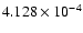 $4.128\times10^{-4}$