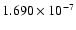 $1.690\times10^{-7}$