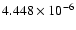 $4.448\times10^{-6}$