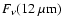 $F_\nu(12~\mu {\rm m})$