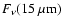 $F_\nu(15~\mu {\rm m})$
