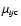 $\mu_{y\rm c}$