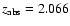 $z_{\rm abs} = 2.066$