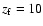 $z_{\rm f} = 10$