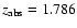 $z_{\rm abs} = 1.786$