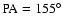${\rm PA} = 155\hbox{$^\circ$ }$