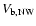 $V_{\rm b,NW}$