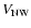 $V_{\rm NW}$