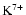 $\rm K^{7+}$
