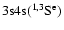 $\rm 3s4s (^{1,3}S^e)$
