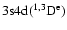 $\rm 3s4d (^{1,3}D^e)$